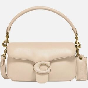NWT Coach Pillow Tabby Shoulder Bag 18 in Ivory